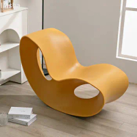 Nordic rocking chair recliner home living room lazy rocking chair single sofa chair adult balcony lounge chair lounge chair