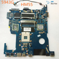 For ACER Aspire 5943G 5943 Laptop Motherboard NCQF0 LA-5981P Mainboard 100%tested fully work