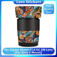 For Sigma 30mm F1.4 DC DN Contemporary For Sony E Mount Decal Skin Vinyl Wrap Film Camera Lens Protective Sticker 30 1.4 F/1.4 C