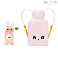 0712 現貨 nanana surprise 30cm LOL驚喜公仔娃娃背包粉兔黑貓驚喜盲盒玩具