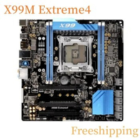 For Asrock X99M Extreme4 Motherboard X99 LGA2011-3 DDR4 Mainboard 100% Tested Fully Work
