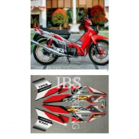 STRIPING LIS STANDAR ORI FIZ R FIZR MERAH TAHUN 2001 SPORTY STIKER POLET