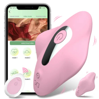 Wearable Dildo Vibrator G Spot Clitoris Stimulator Butterfly Vibrating Panties Erotic Adult Sex Toy for Women Orgasm Masturbator