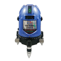 漢威 YD-7088 電子式雷射儀 水平儀 綠光 4垂直 4水平 8線全自動 含腳架