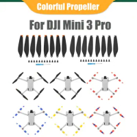 8Pcs Quick-Release 6030F Propeller for DJI Mini 3 Pro Colorful Drone Prop Blades for DJI Mini 3 Pro Drone Accessories