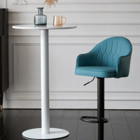 Nordic bar chair Modern simple bar lift Rotating chair High stool Bar stool Light luxury bar chair