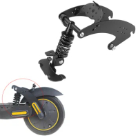 Black V1 Rear Suspension for Ninebot G30/F30 Max Electric Scooter with PATENT Rear Shock Absorption Part Scooter Accessories