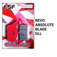 Kampas Rem Cakram motor Merk ESF - Kampas Rem ESF motor Honda REVO ABSOLUTE, BLADE DLL - Kampas Rem