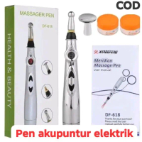 Akupuntur laser therapy Energy pen alat terapi Massage pen merdian pijat Refleksi COD