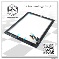 10pcs/lot Original White Touch Screen Assembly Replacement for iPad2 iPad 2 Wholesale