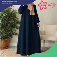 [P R O M O] Gamis Basic Polos Series Busui Friendly Gamis Abaya Simple Basic Gamis lebaran Terbaru T