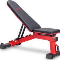 Adjustable Weight Bench for Full Body Workout, line and Decline Weight Bench for Indoor Workout, Home Gym