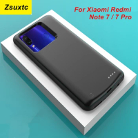 6500 Mah For Xiaomi Redmi Note 7 Battery Case Redmi Note 7 Pro Phone Cover Power Bank For Xiaomi Redmi Note 7 Pro Charger Case
