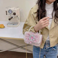 Children'S New Year Bag Stylish Girl'S New Princess Small Bag Crossbody Bag Cute Girl'S Handheld Coi