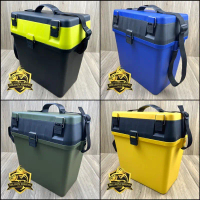 Practica [BOX001]37CM Large Fishing Box Direct from Factory Fishing Tackle BOX 37cm Durable Fishing 