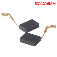 2Pcs New 5X11X16MM Motor Electric Carbon Brushes for Makita 9553