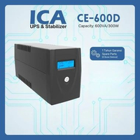 UPS ICA CE 600D CE600D 600VA - 300WATT | LCD Display