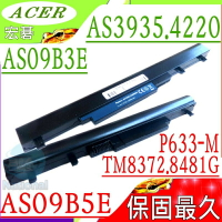 ACER 電池(保固最久)-宏碁 AS09B3E,8372T,8372TG,TM8372,TM8372G,TM8372T,TM8372TG,8481,8481G,AS09B35,8481TG,P633,P633-M,4INR18/65-2,AS09B58,AS10I5E