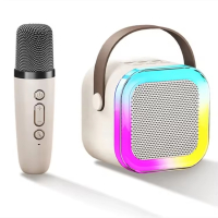 2025 Loa Bluetooth K12 mới micrôRGB loa karaoke không dây nhỏ gọn giao hàng nhanh