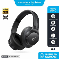 Soundcore by Anker Q20i Bluetooth Headphones with Mic Hi-Res Audio Hybrid ANC Headphone Bluetooth He