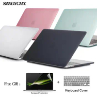 Laptop Case For Apple MacBook Air 13 Case A2337 2023 M2 Pro 16 Retina 12 15 11 for macbook Pro 13 2020 M1 Case Keyboard Cover