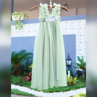 BAJU ANAK BAYI GAUN TUTU PEREMPUAN BEST SELLER PARTY NEW Santai Manis Bunga Lengan Bunda
