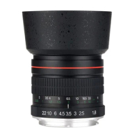 85Mm F1.8 Camera Lens SLR Fixed-Focus Large Aperture Lens Full Frame Portrait Lens