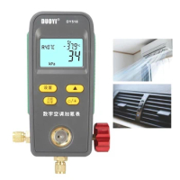 Refrigeration Digital Manifold Gauge Dy518 Car Air Conditioner Pressure Temperature Electronic Manometer Gauge Tester
