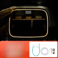 Corcoransu สำหรับ BYD Equation Leopard Titanium 3 อุปกรณ์ตกแต่งภายในรถยนต์แบบ LED แถบไฟบรรยากาศสำหรั