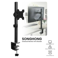 BRACKET SINGLE MONITOR TV DESK MOUNT 13-27 Inch