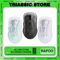 Rapoo VT9 Air 4K Wireless Mouse PAW3395 Sensor Two Mode RGB FPS Gaming Mouse Light Weight 800mAh Pc Gamer Accessories Mouse