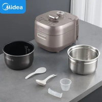 Midea Electric Pressure Cooker 5L Double Liner Rice Cooker 3D Fast Cooking IH Household Kitchen Appliances Automatic Exhaust