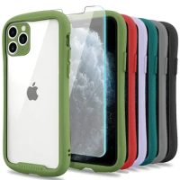 Ultra-Clear Full Body Shockproof iFace Reflection Phone Case for Apple iPhone 15 11 Pro 14 12 13 Min