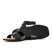 【UGG】女鞋/涼鞋/真皮涼鞋/平底/Delray(黑色-UG1167473BLK)