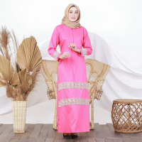 COD. PROMO GROSIR GAMIS RENDA SYARI WANITA TOYOBO MODERN CANTIK MURAH 02