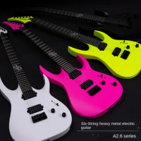 A2.6 S1.6 Full Series Metal Rock Heavy New Piano Six Seven Eight Strings Electric Guitar Ebony