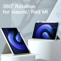 For Xiaomi Redmi Pad SE 11 "2023 Case" pen holder cover MiPad 6 5 Pro 11-inch tablet automatic sleep bottom cover