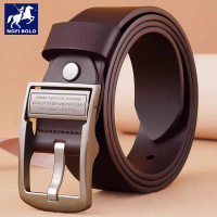 Paul Genuine New Men's Belt Pin Buckle Business Casual Belt Men's Trendy Waist Belt Leather Jacket L