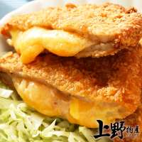 【上野物產】3包共30片 起司豬排/雞排(800g/10片/包)