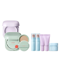 【LANEIGE 蘭芝】NEO柔霧亮顏底妝組(氣墊+柔霧蜜粉)(隔離霜 隔離乳 防曬 紫蜜粉 定妝蜜粉 官方直營)