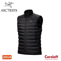 【ARC'TERYX 始祖鳥 男 Cerium 羽絨背心《黑》】X000007455/保暖背心/羽絨衣/輕羽絨