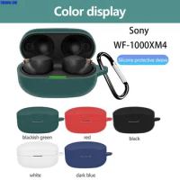 1X Silicone Protective Case For SONY WF-1000XM4 Earphone Cover Protector Charging Box ​Cover For SONY WF 1000 XM4 Silicone Shell