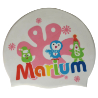 【≡MARIUM≡】KAWAI企鵝團體-矽膠泳帽―共五色(MAR-2608)
