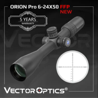Vector Optics Orion 6-24x50 FFP Tactical Riflescope With Illumination Optical Scopes For Long Range Shooting Hunting Fit Airgun