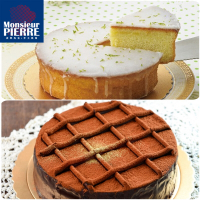 皮耶先生 鄉村檸檬蛋糕(6吋/入)+特濃古典甘那許蛋糕(6吋/入)