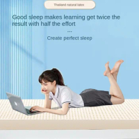 Foldable Student dormitory single rental latex mattress Bedroom children Bed mattress for children natural tatami latex mat