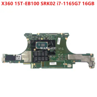 DAX3BBMBAD0 For HP SPECTRE X360 15T-EB100 15-EB Laptop Motherboard M08418-601 M08418-001 SRK02 i7-1165G7 16GB RAM