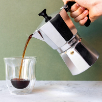 《La Cafetiere》義式摩卡壺-銀6杯-- 濃縮咖啡 摩卡咖啡壺 母親節禮物