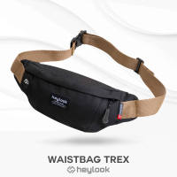 HEYLOOK  Tas Selempang Pria Waist Bag TREX Sling Bag Cowok Anti Sobek Tas Pinggang Waistbag Cowo Sli