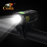 COBA Bicycle Bike USB Rechargeable Light LED 1200 Lumen High Brightness Multi-Function Road MTB Cycling Safety Front Lights